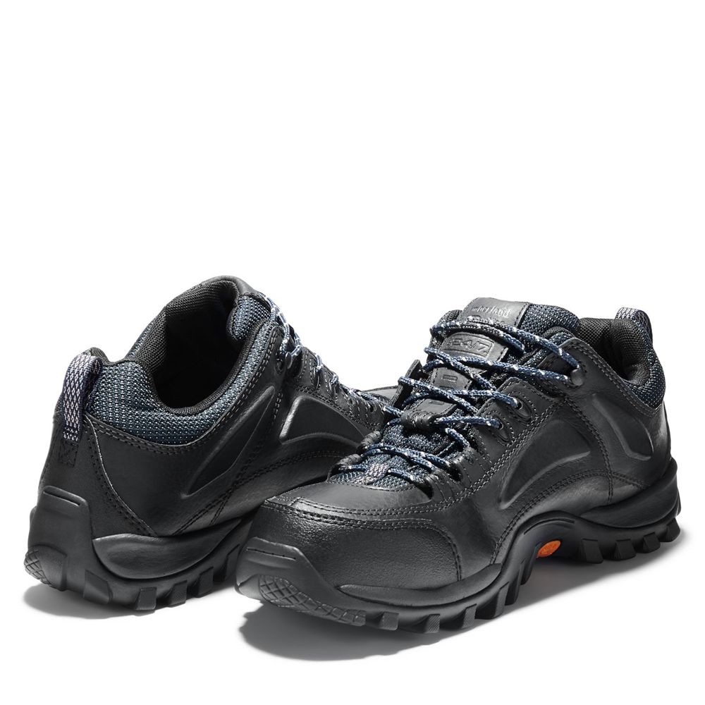 Timberland Mens Work Shoes PRO® Mudsill Steel Toe - Black - India YD2647358